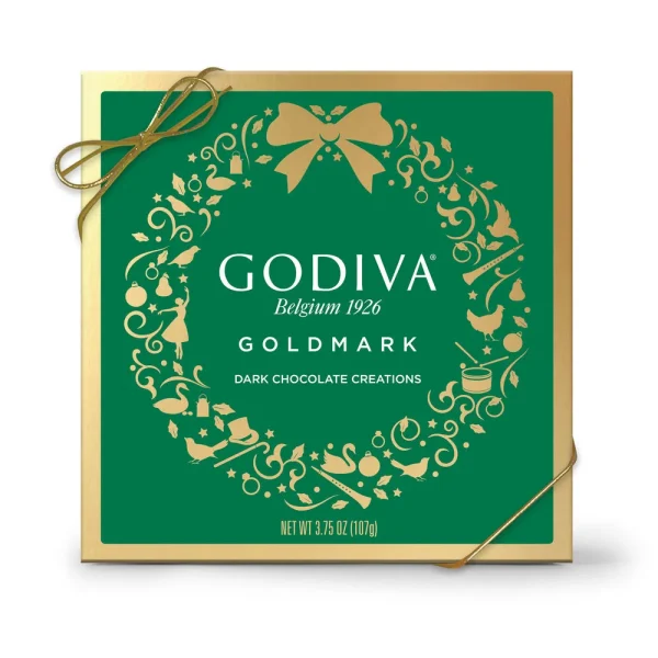 Holiday Goldmark Dark Chocolate Gift Box, 9pc.