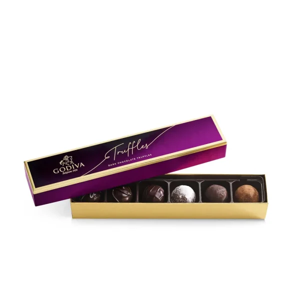 Dark Decadence Truffle Flight, 6 pc.