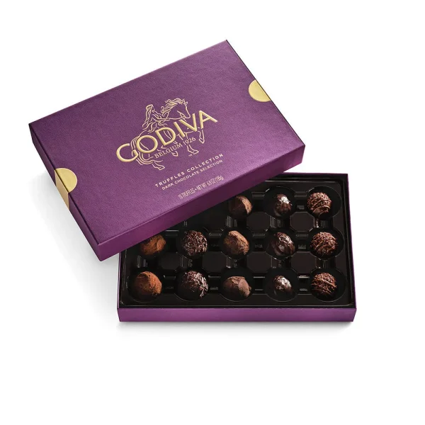 Dark Chocolate Truffles Gift Box