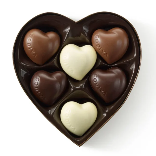 6 pc. Heart Gift Box - Small