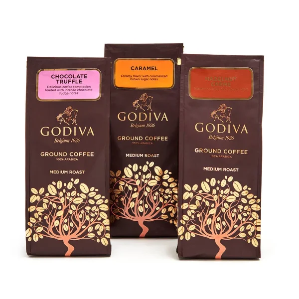 Assorted Coffee, Ground, Set of 3, 10 oz. Each